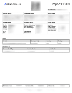 Somalia ECTN Example