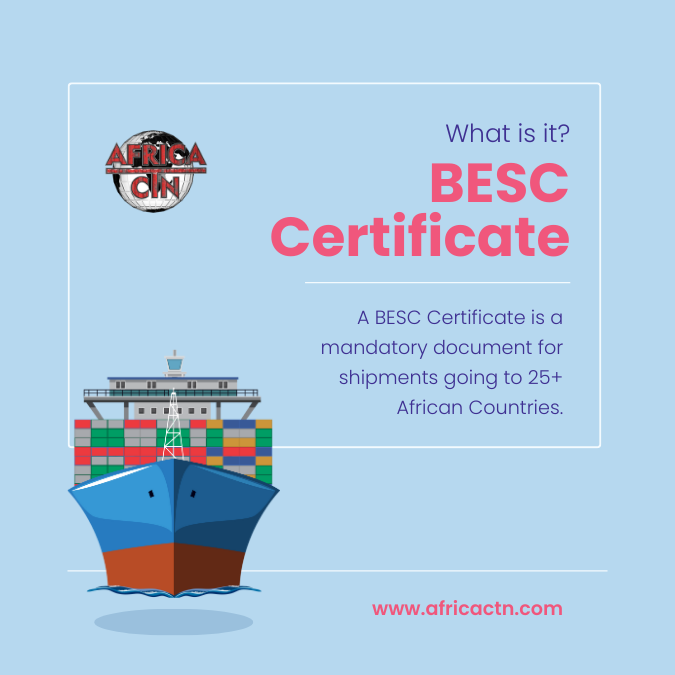 what is besc certificate