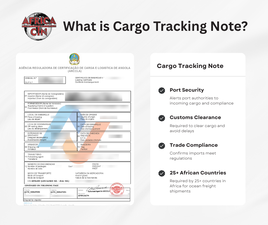 What is a Cargo Tracking Note