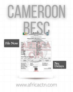 BESC Certificate Cameroon